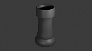 Torre de ajedrez 3D model