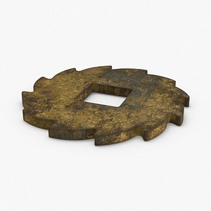 Clock Gears 01 Dirty - Gear 4
