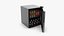 Beverage Cooler with Cans 3D model