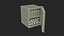 Beverage Cooler with Cans 3D model