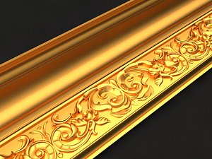 cornice mold decor 3D model