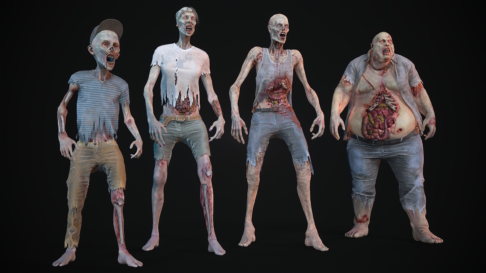 Classic Zombie 3D model https://p.turbosquid.com/ts-thumb/yI/pDgmO5/CR/zf_001/jpg/1706611976/1920x1080/fit_q87/197f2b264e8038436459d58d78d165c4cbc6b247/zf_001.jpg