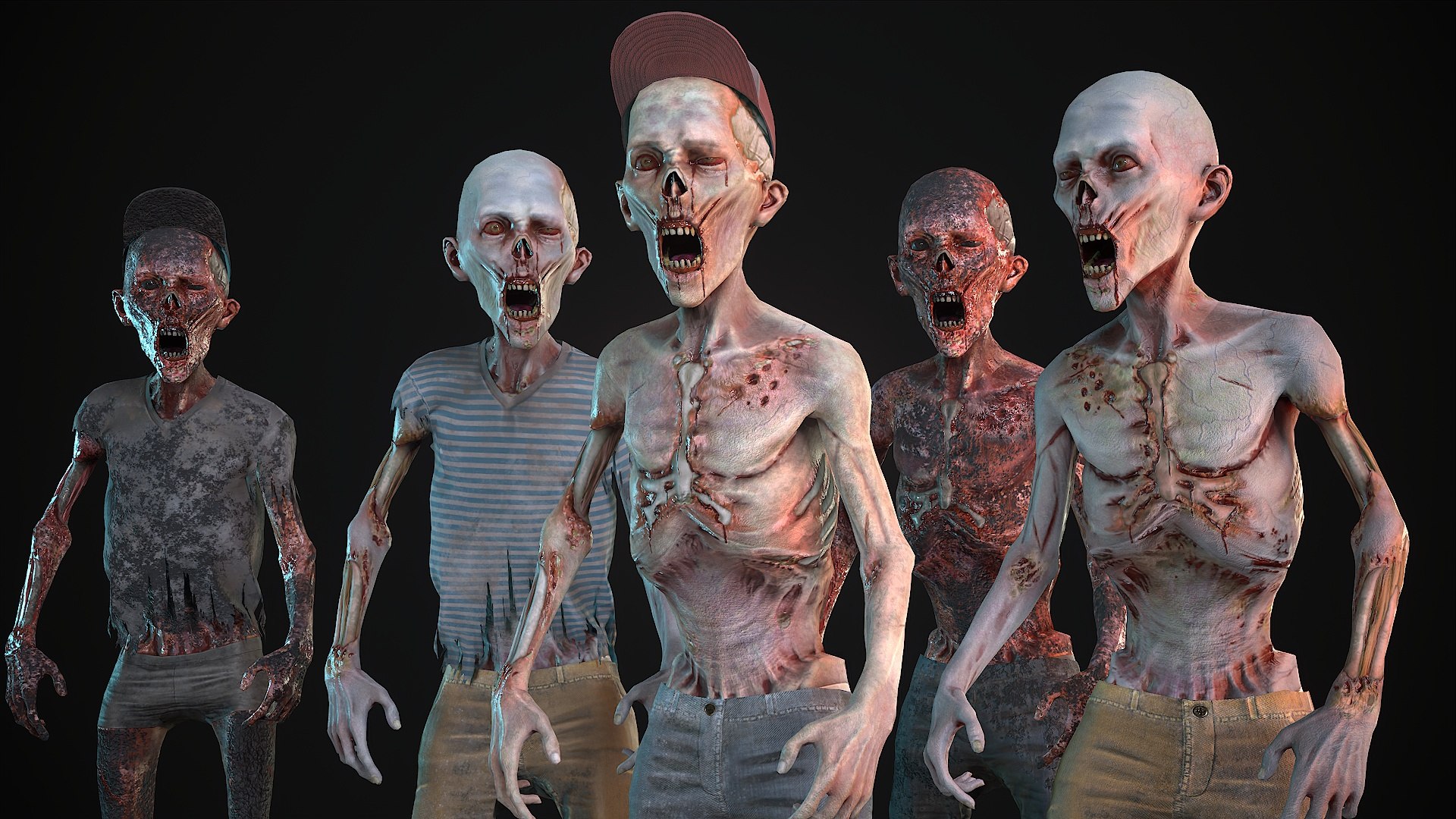 Classic Zombie 3D model https://p.turbosquid.com/ts-thumb/yI/pDgmO5/Lq/cztn/jpg/1706559801/1920x1080/fit_q87/fb25b22471f8dc4e78b59e848bdb523e915d21d2/cztn.jpg