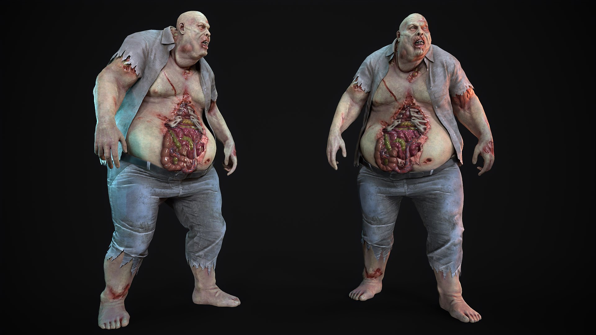 Classic Zombie 3D model https://p.turbosquid.com/ts-thumb/yI/pDgmO5/Rh/z1_001/jpg/1703592386/1920x1080/fit_q87/e05a58f4c93fb8b8fe4dc2d9b1f27b0ad6a57e32/z1_001.jpg