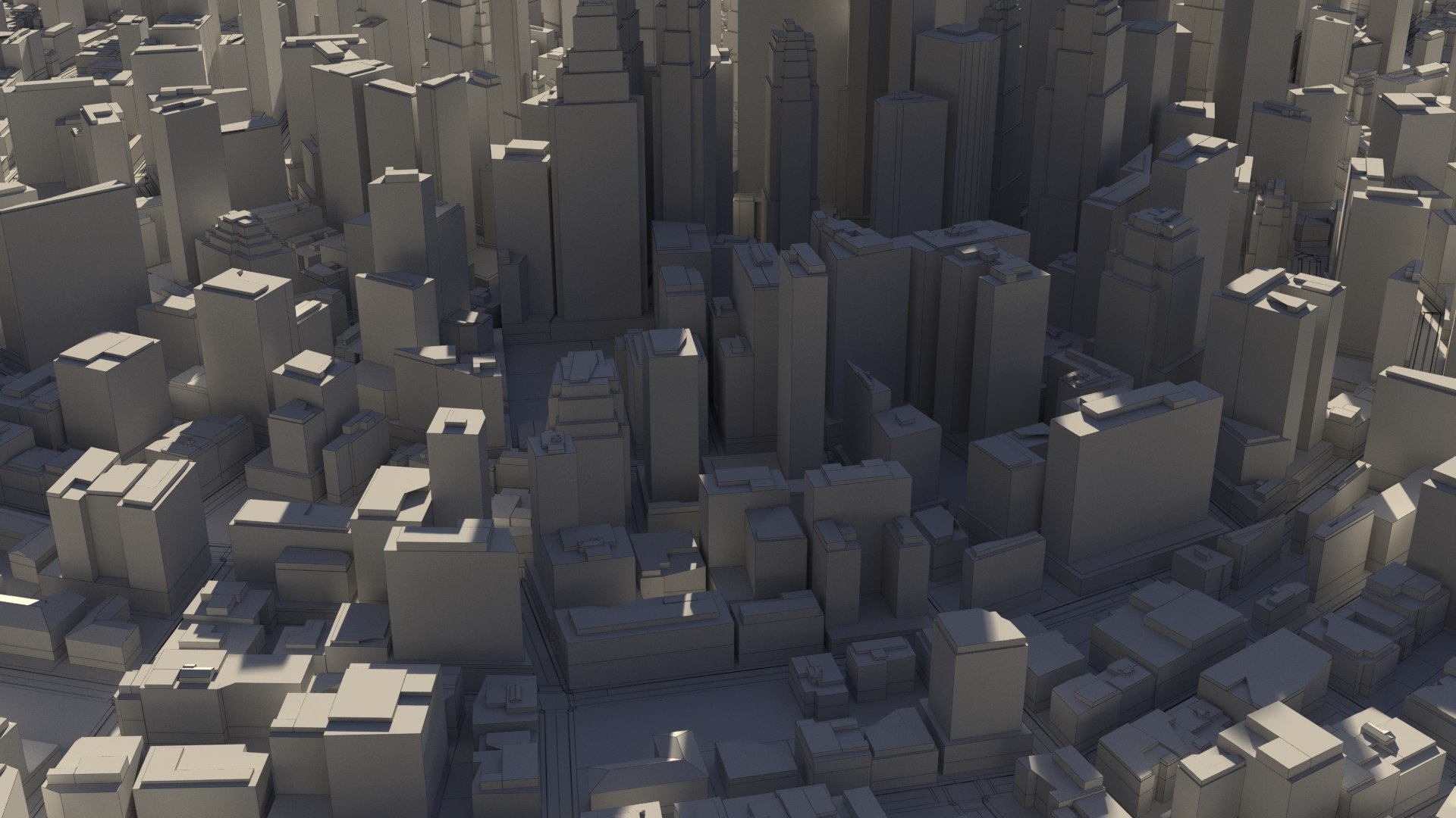 City Cityscape 3D - TurboSquid 1682841