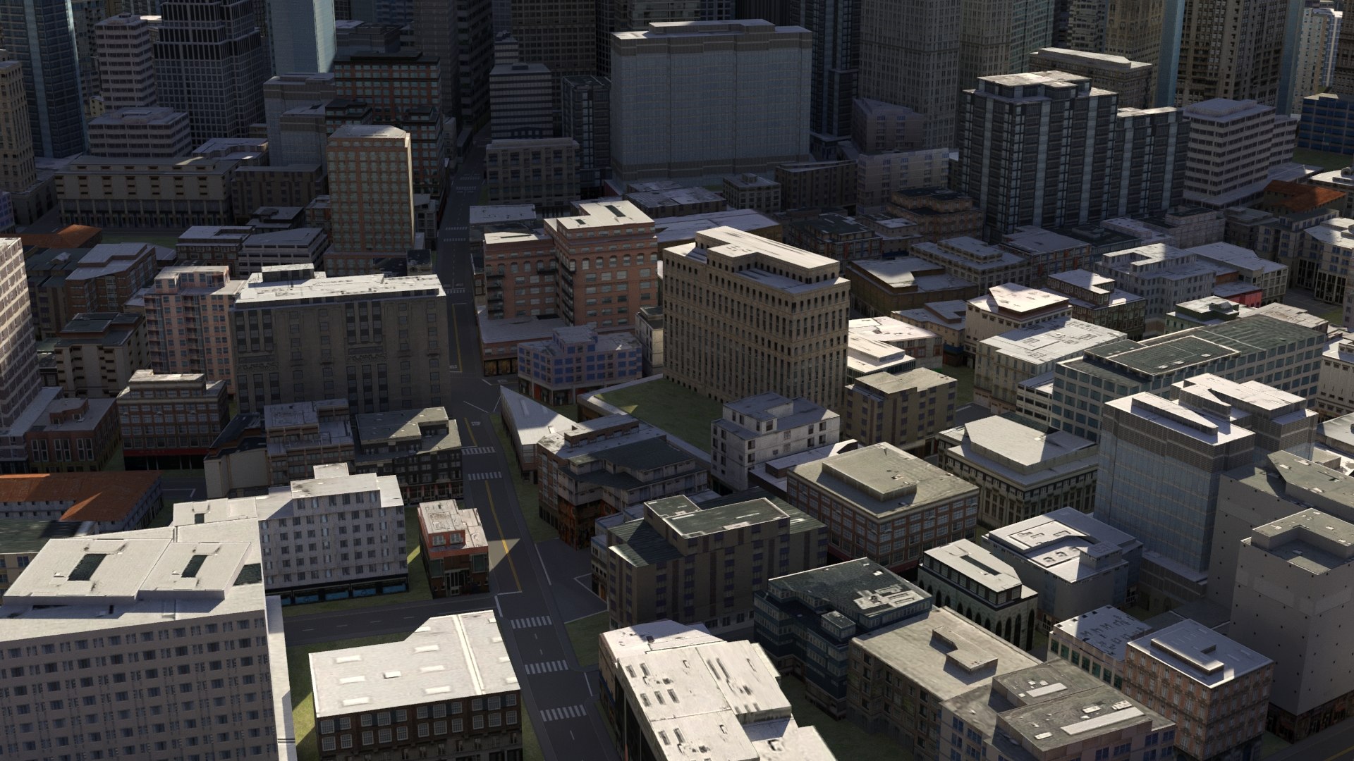 City Cityscape 3D - TurboSquid 1682841