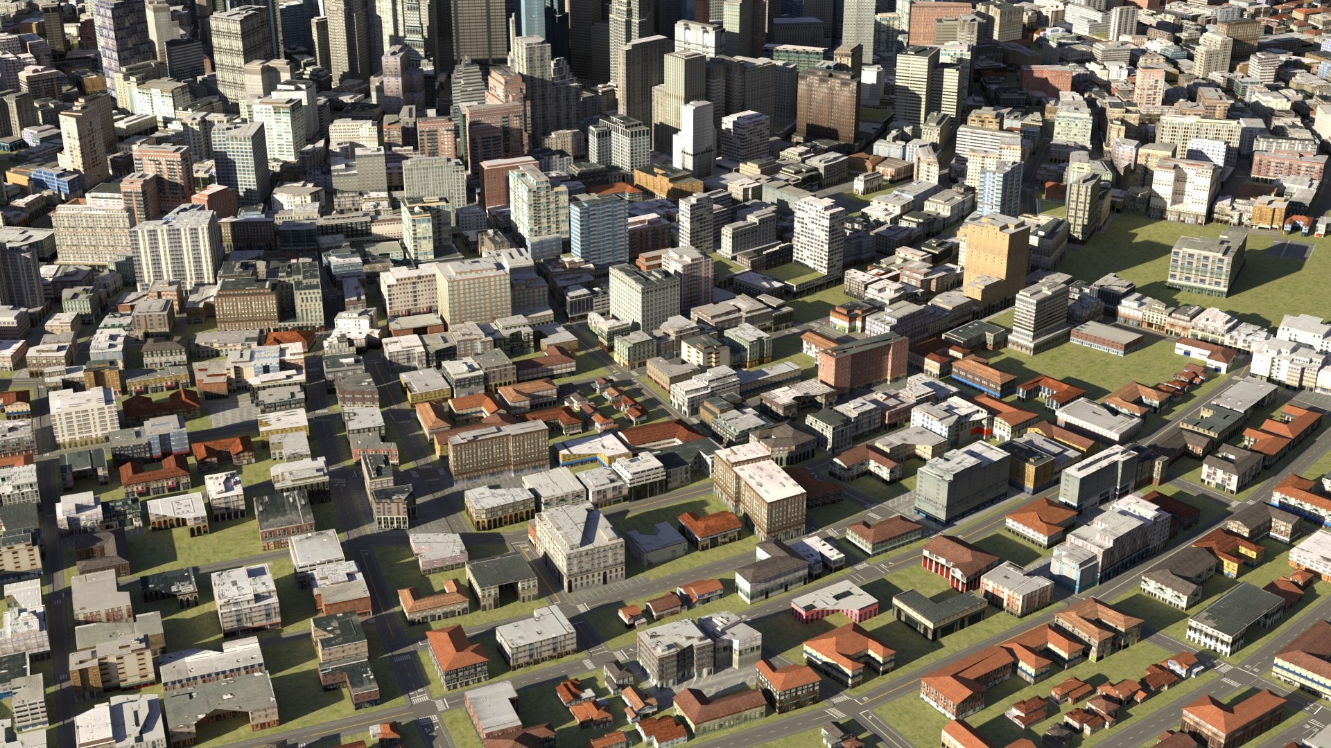 City Cityscape 3D - TurboSquid 1682841