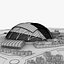 3d singapore national stadium model