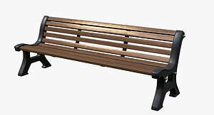 city bench italy 3ds