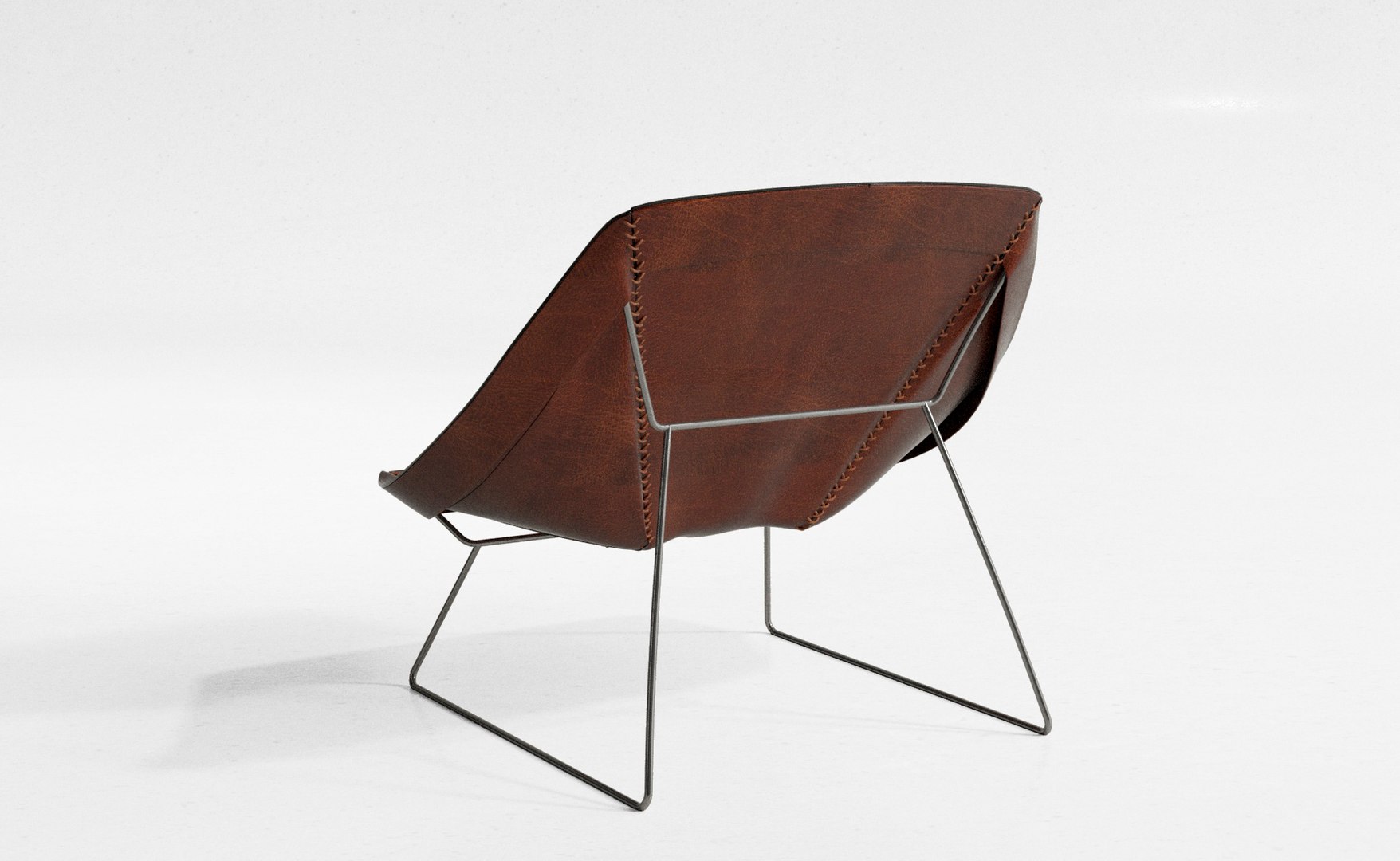 stick chair 3d model