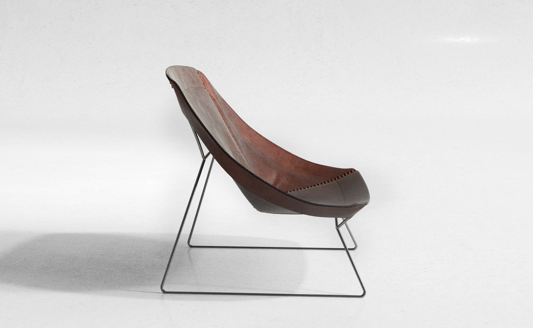stick chair 3d model