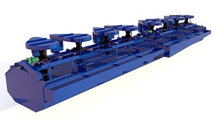flotation machine 3D Model