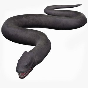 basilisk monster snake model