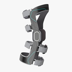 3D model knee brace generic 2