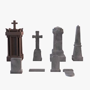 graves 3D model
