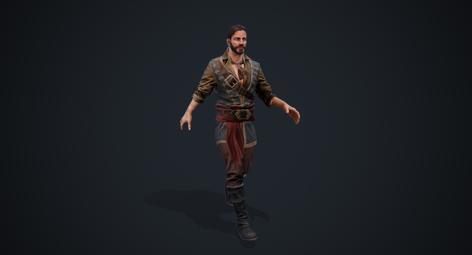 pirates real-time 3D model https://p.turbosquid.com/ts-thumb/yJ/EedyHF/c9tU0dl5/preview_pirate_5_animation/jpg/1516296168/1920x1080/turn_fit_q99/712f4ab4554a4f363d70c13a762bcf2940131356/preview_pirate_5_animation-1.jpg