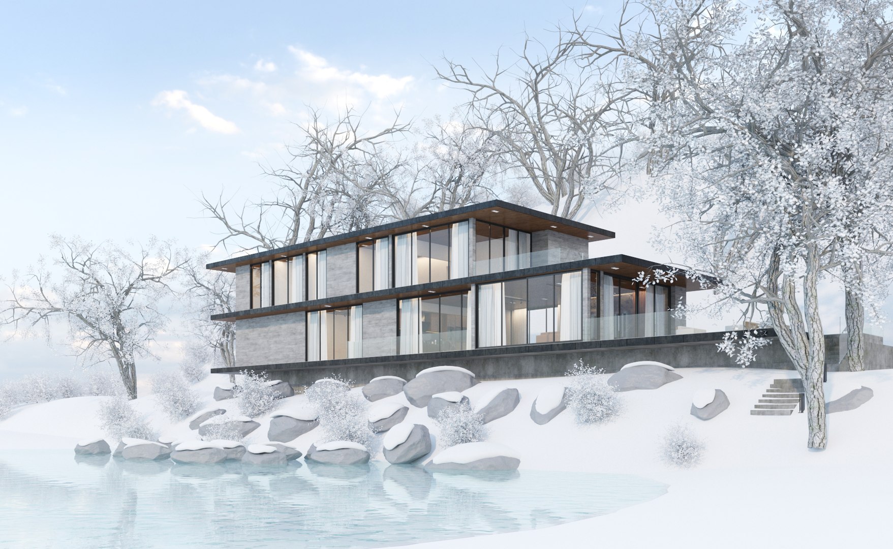 Winter Lake House Exterior and Interior 3D model https://p.turbosquid.com/ts-thumb/yJ/GOpEHY/dI/r5/jpg/1684155672/1920x1080/fit_q87/deb81226fd8d8834ac5e75da7de12dd76a9dd7c3/r5.jpg