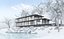 Winter Lake House Exterior and Interior