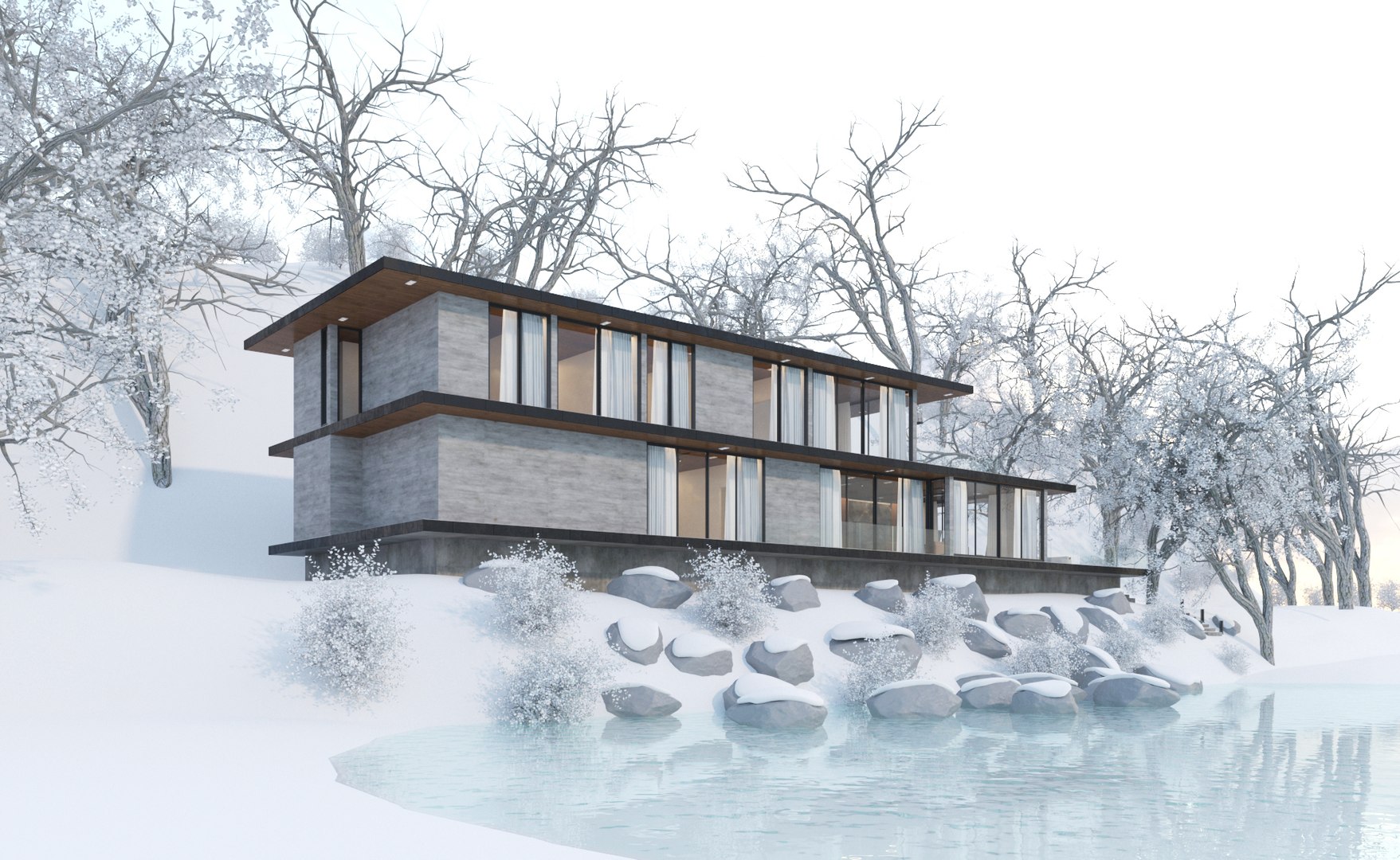 Winter Lake House Exterior and Interior 3D model https://p.turbosquid.com/ts-thumb/yJ/GOpEHY/eH/r7/jpg/1684155676/1920x1080/fit_q87/03644c74e7f0852408eb5df4654ecfc9243ae21f/r7.jpg