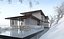 Winter Lake House Exterior and Interior