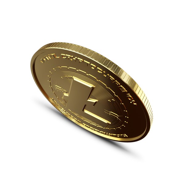 litecoin coin crypto 3D model