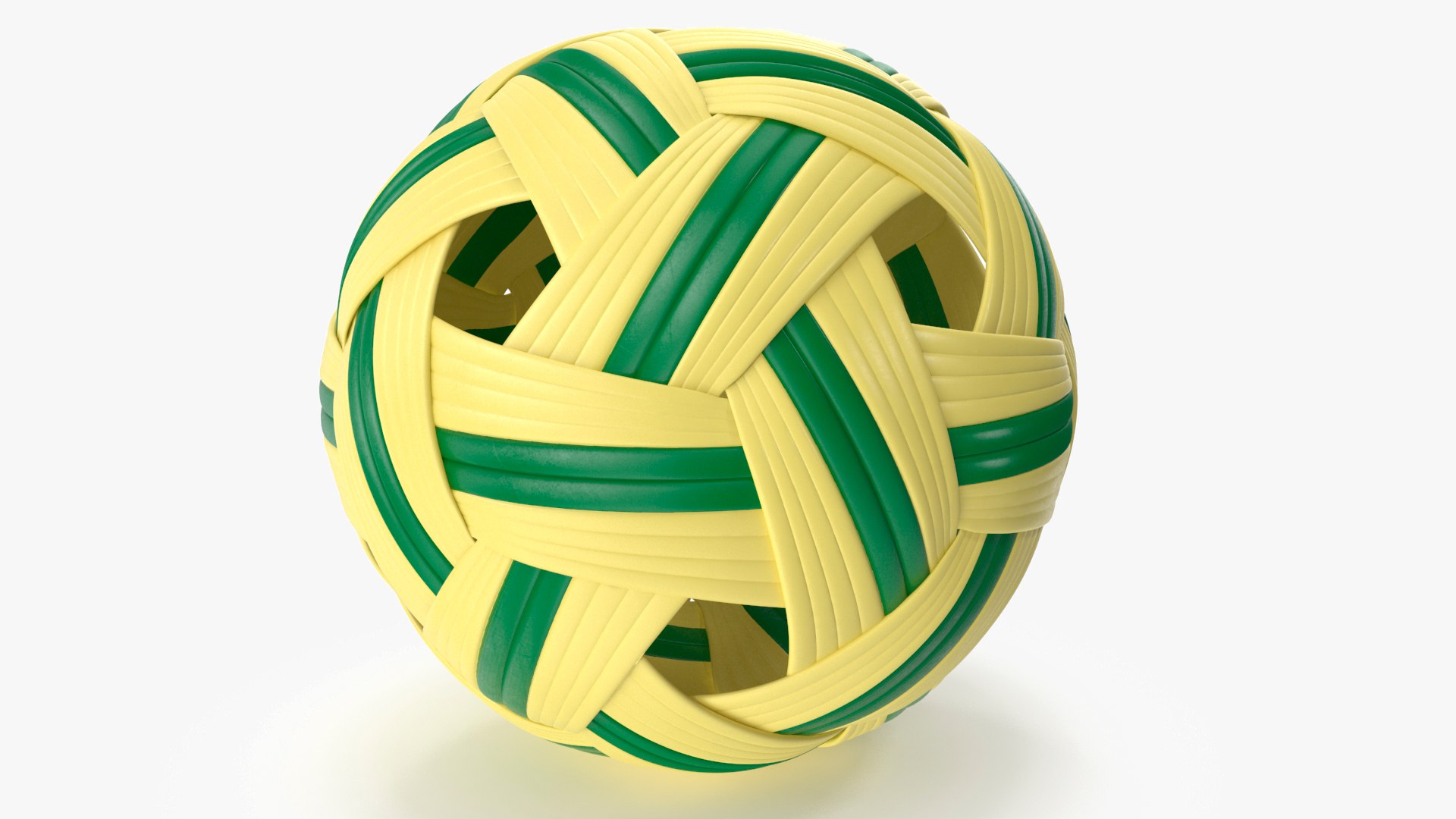 Sepak Takraw Thai Kick Rattan Ball 3D model preview