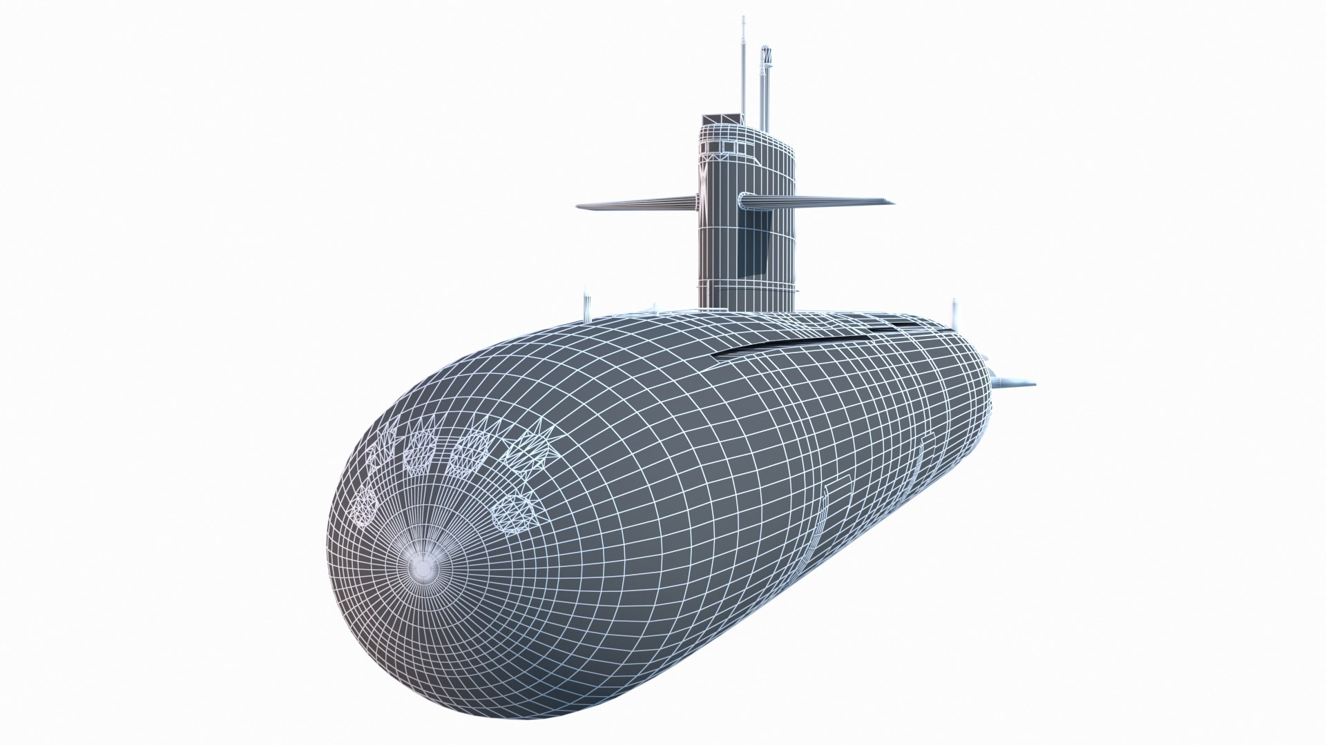 Chinese Type 093 Nuclear Submarine 3D - TurboSquid 2547992