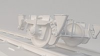 Train wheel Bogie 2_2