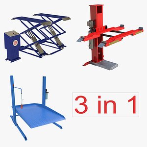 Car Lifts Rigged Collection