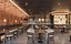 3D modern restaurant