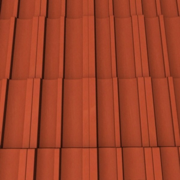 roof tile 3d 3ds