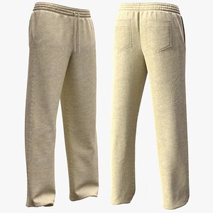 Pants 9 - Male  Female MH  UE5 Skeletons - Rigged 3D model