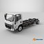 Isuzu Truck Electric NRR EV 176 Inch Bodiless 3D model