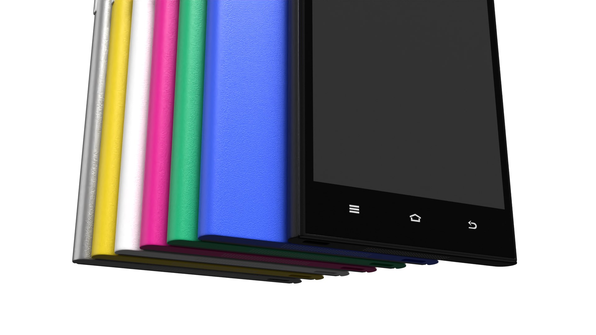 Xiaomi Mi 3 All Colors 3D - TurboSquid 1910827