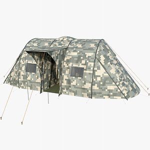 3D Tent 8 with PBR 4K