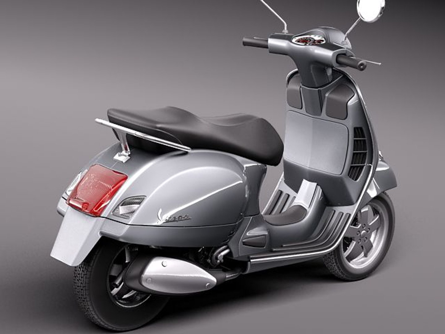 Vespa 300 Gts Super 3d Model