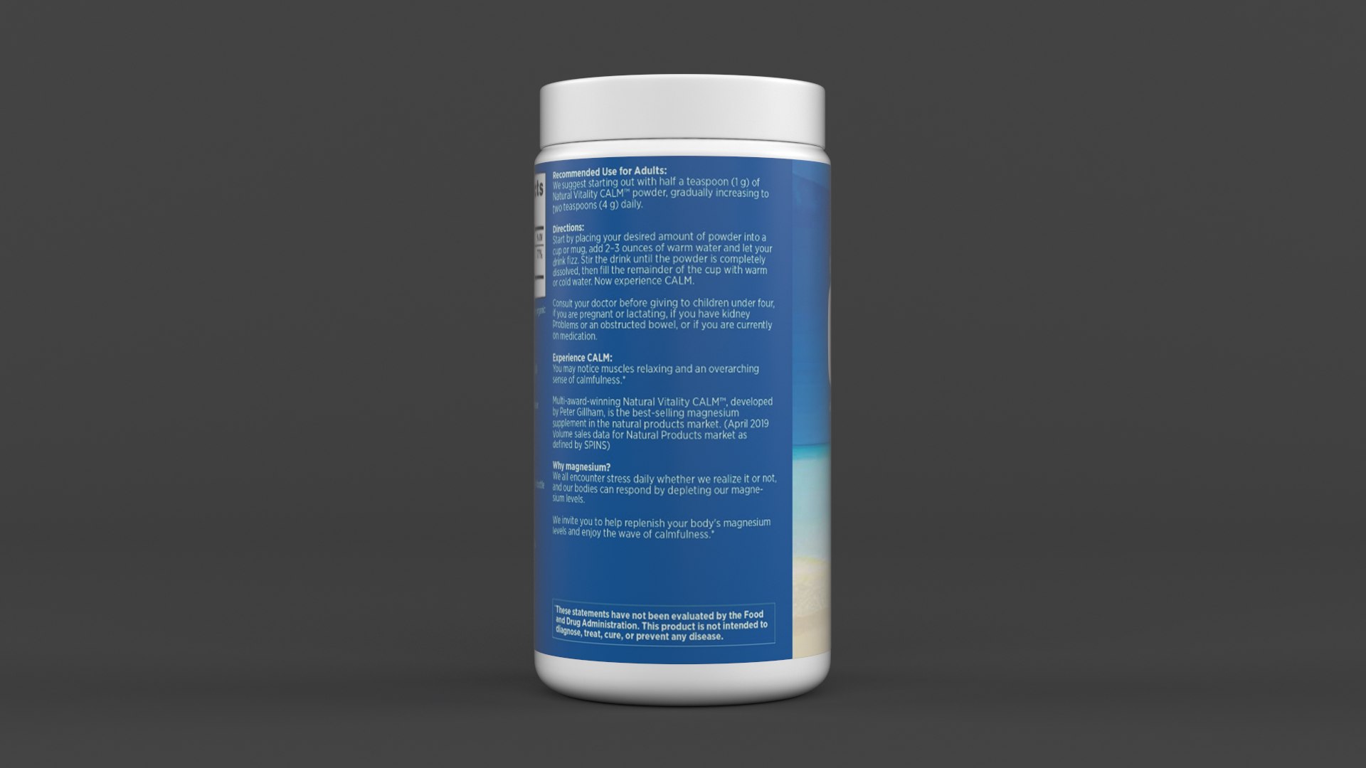 3D Magnesium Supplement Model - TurboSquid 2039989