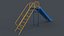 PBR Modular Outdoor Straight and Wave Slide A