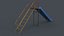 PBR Modular Outdoor Straight and Wave Slide A