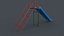 PBR Modular Outdoor Straight and Wave Slide A