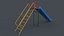 PBR Modular Outdoor Straight and Wave Slide A