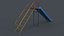 PBR Modular Outdoor Straight and Wave Slide A