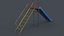 PBR Modular Outdoor Straight and Wave Slide A