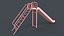 PBR Modular Outdoor Straight and Wave Slide A