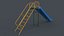 PBR Modular Outdoor Straight and Wave Slide A