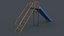 PBR Modular Outdoor Straight and Wave Slide A