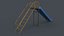 PBR Modular Outdoor Straight and Wave Slide A