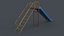 PBR Modular Outdoor Straight and Wave Slide A