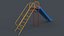PBR Modular Outdoor Straight and Wave Slide A