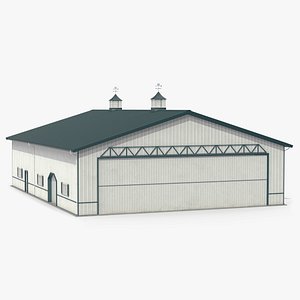 Compact Airplane Hangar